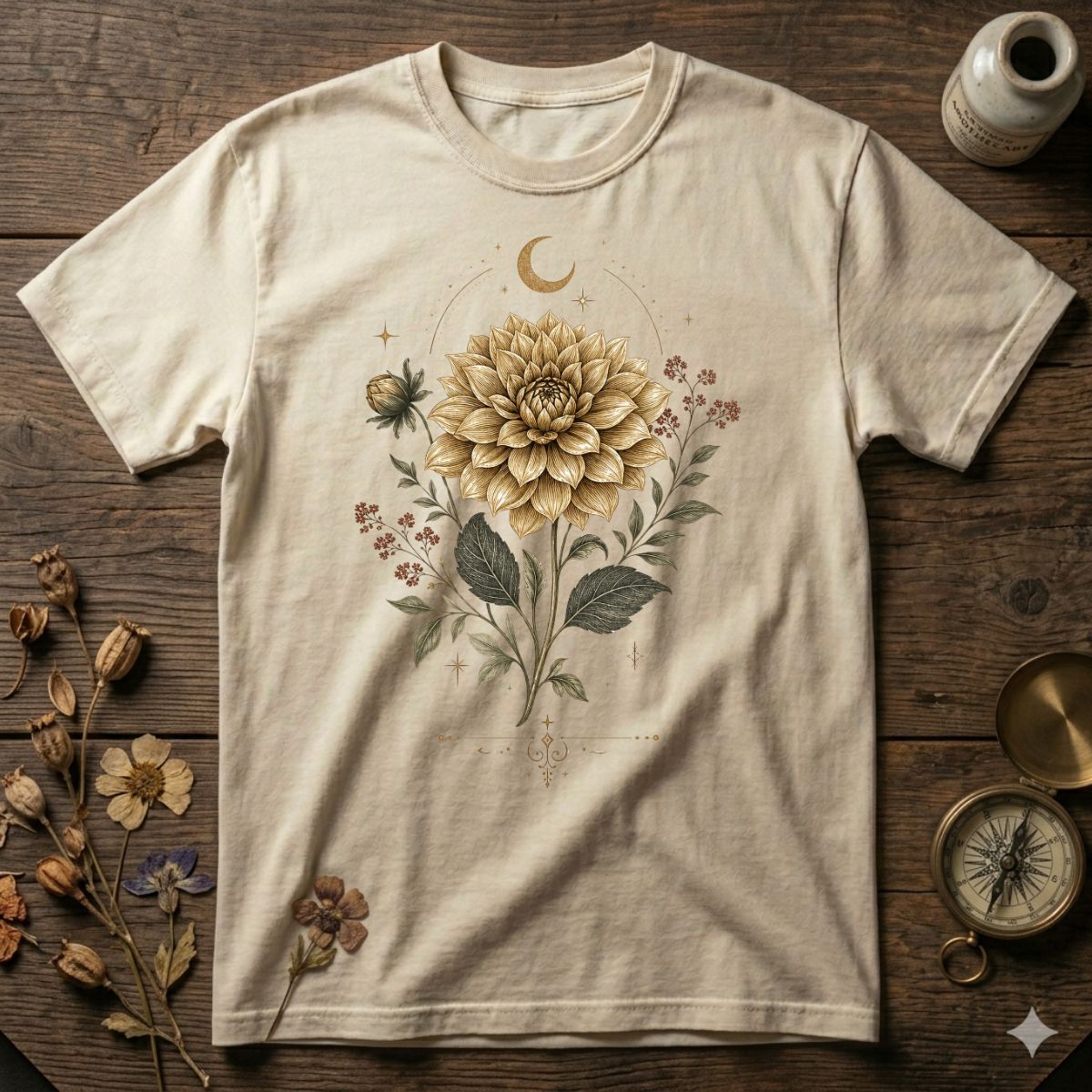 Dahlia -- Comfort Colors T-Shirt
