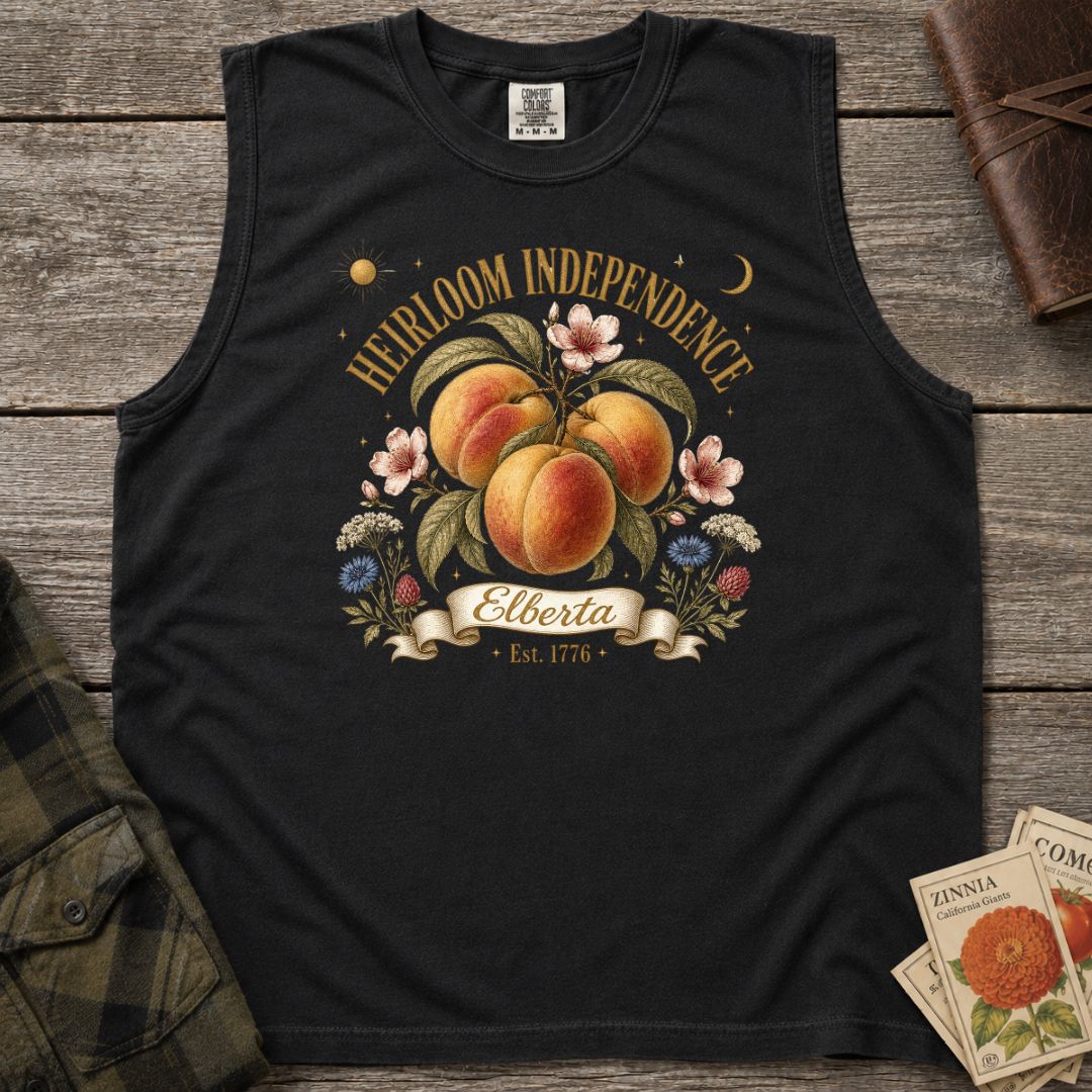 Elberta Peach — Comfort Colors Tank Top