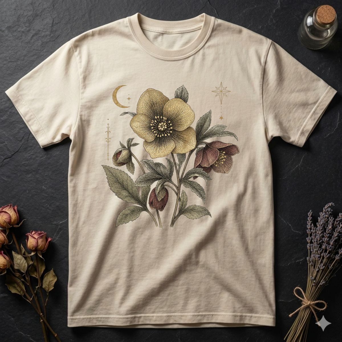 Hellebore -- Comfort Colors T-Shirt