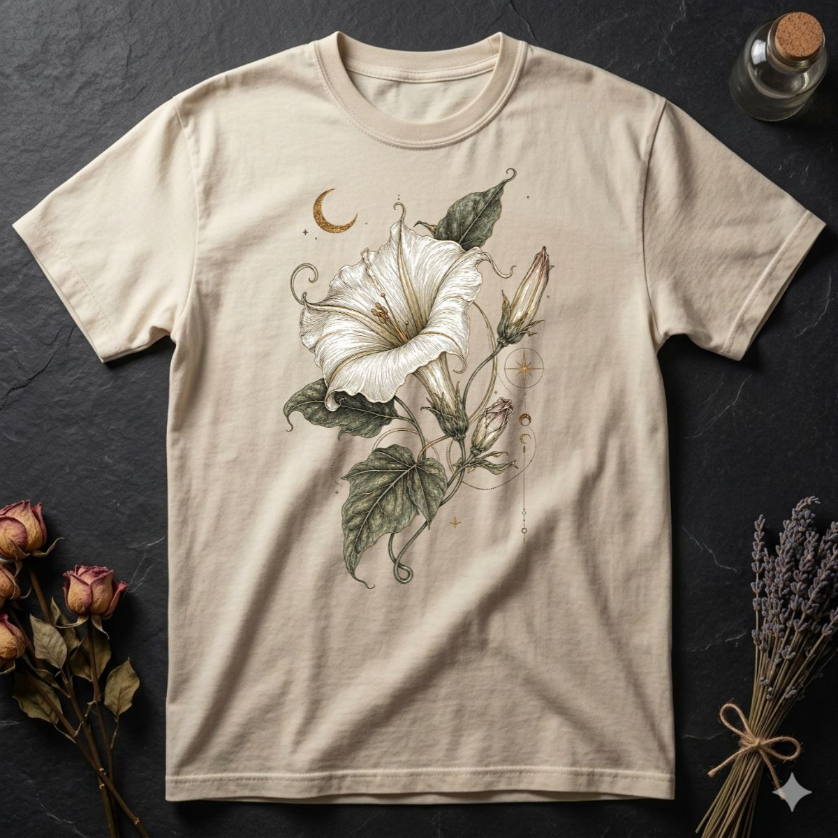 Moonflower -- Comfort Colors T-Shirt