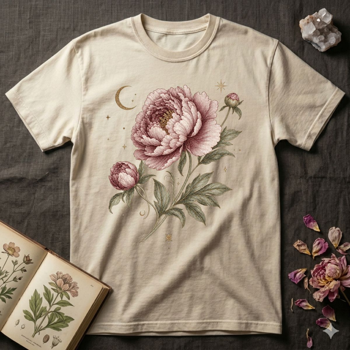 Peony -- Comfort Colors T-Shirt