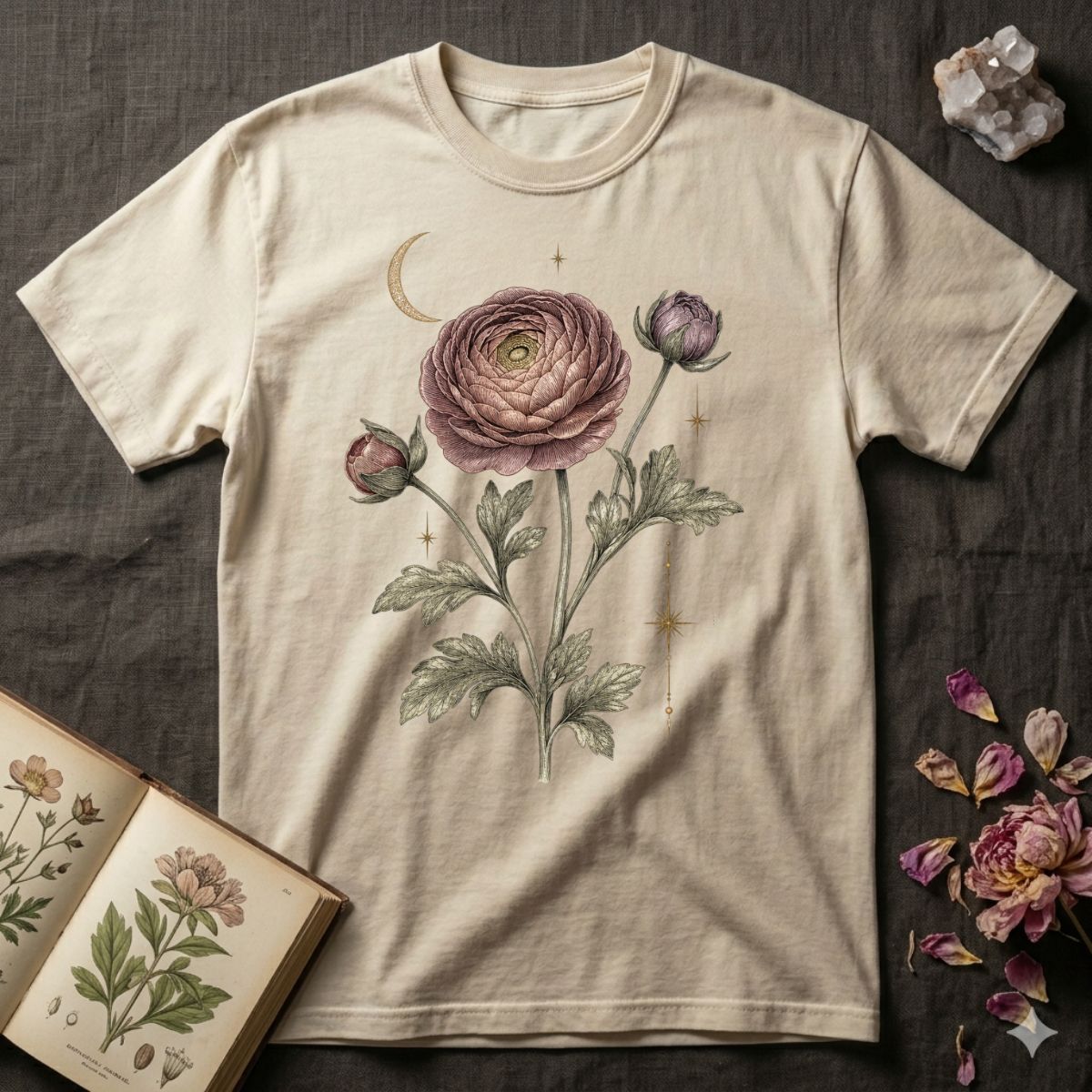 Ranunculus -- Comfort Colors T-Shirt