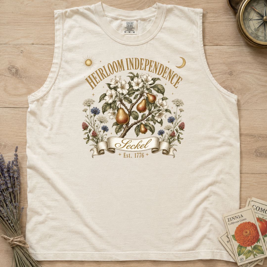 Seckel Pear — Comfort Colors Tank Top