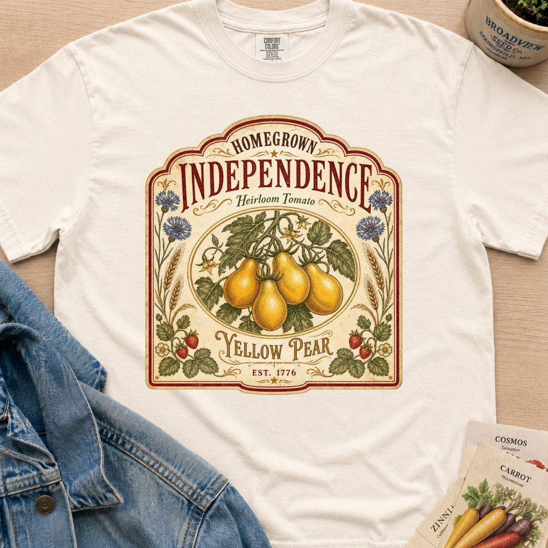 Yellow Pear — Comfort Colors T-Shirt